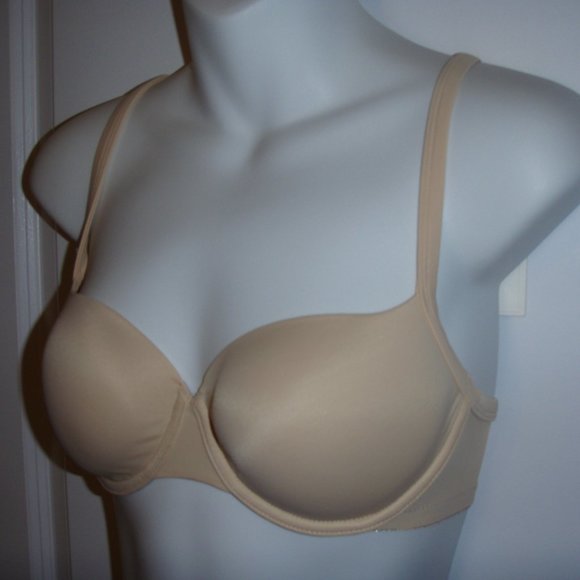 Panache Porcelain Moulded Bra 3376 Beige Size 30D - Picture 2 of 8
